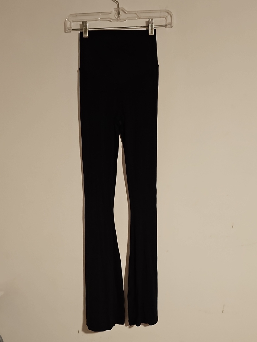 Aerie Black High-Waist Flare Leggings